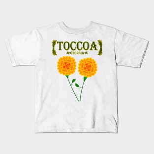 Toccoa Georgia Kids T-Shirt